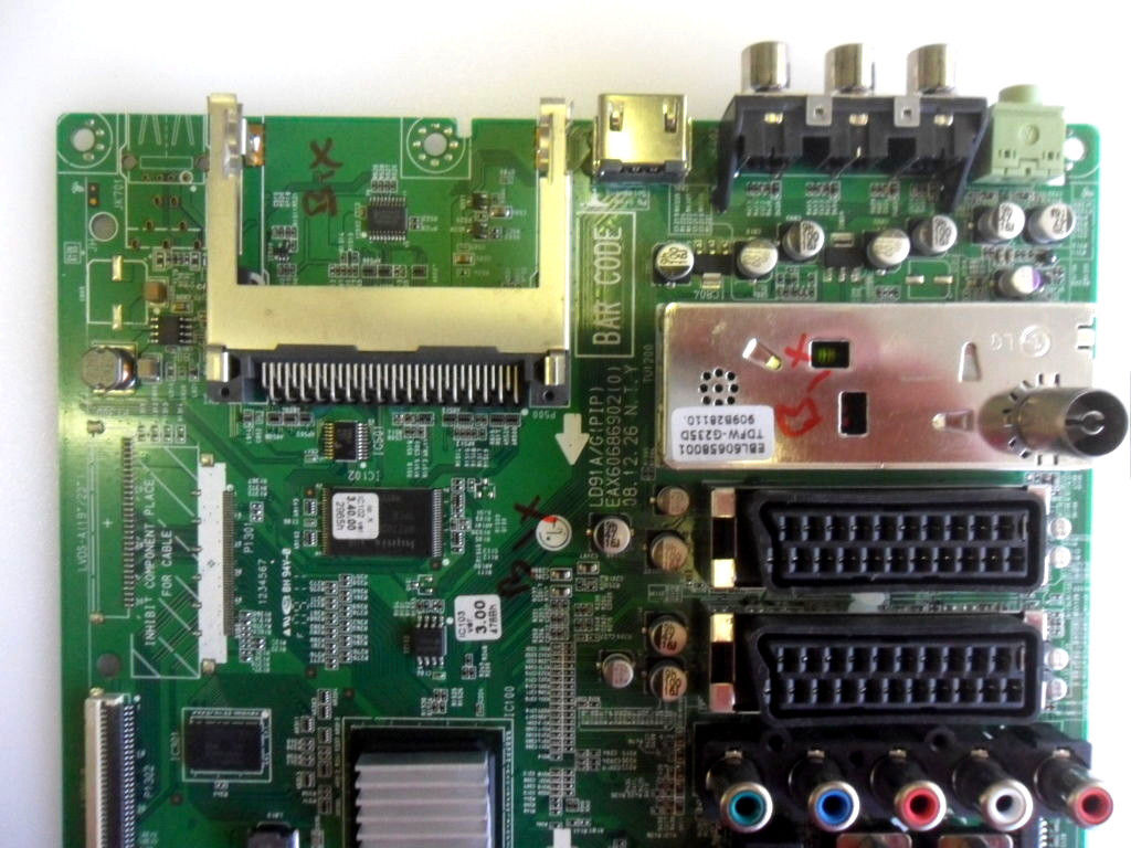 MAIN BOARD FÜR LG 42LF2500 42 \"LCD - Fernseher EBU60710826 EAX60686902 (0